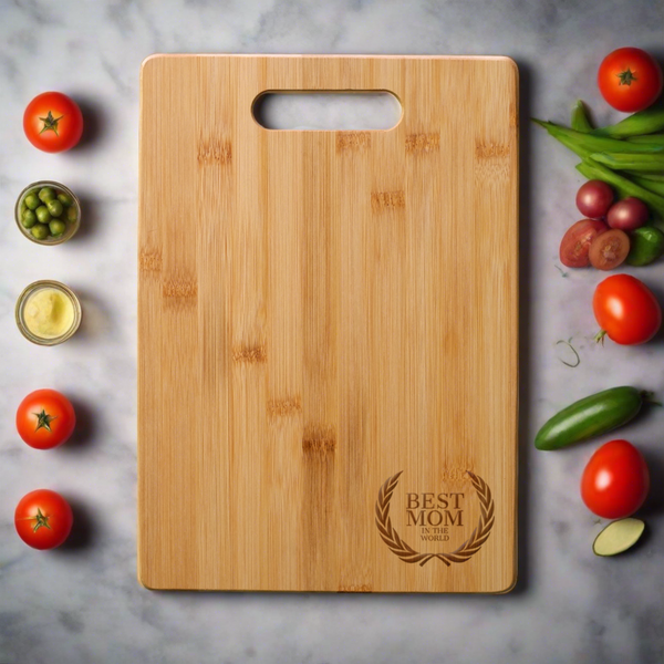 Laser Engraved Bamboo Cutting Board  Personalize Gift Fujifilm Fujifilm Print Life Personalized Photo Gift Made in Canada