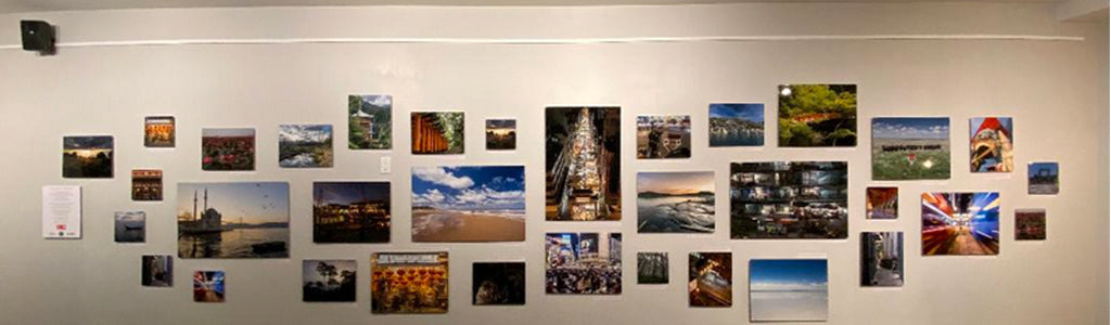 Fujifilm Printlife on display at Origin Cafe Exhibition