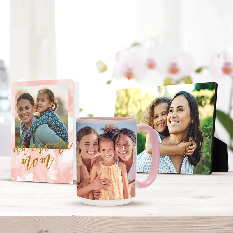 Personalized Mother's Day Photo Gifts, Best Gift for Mom, Custom Photo Gift for Mom