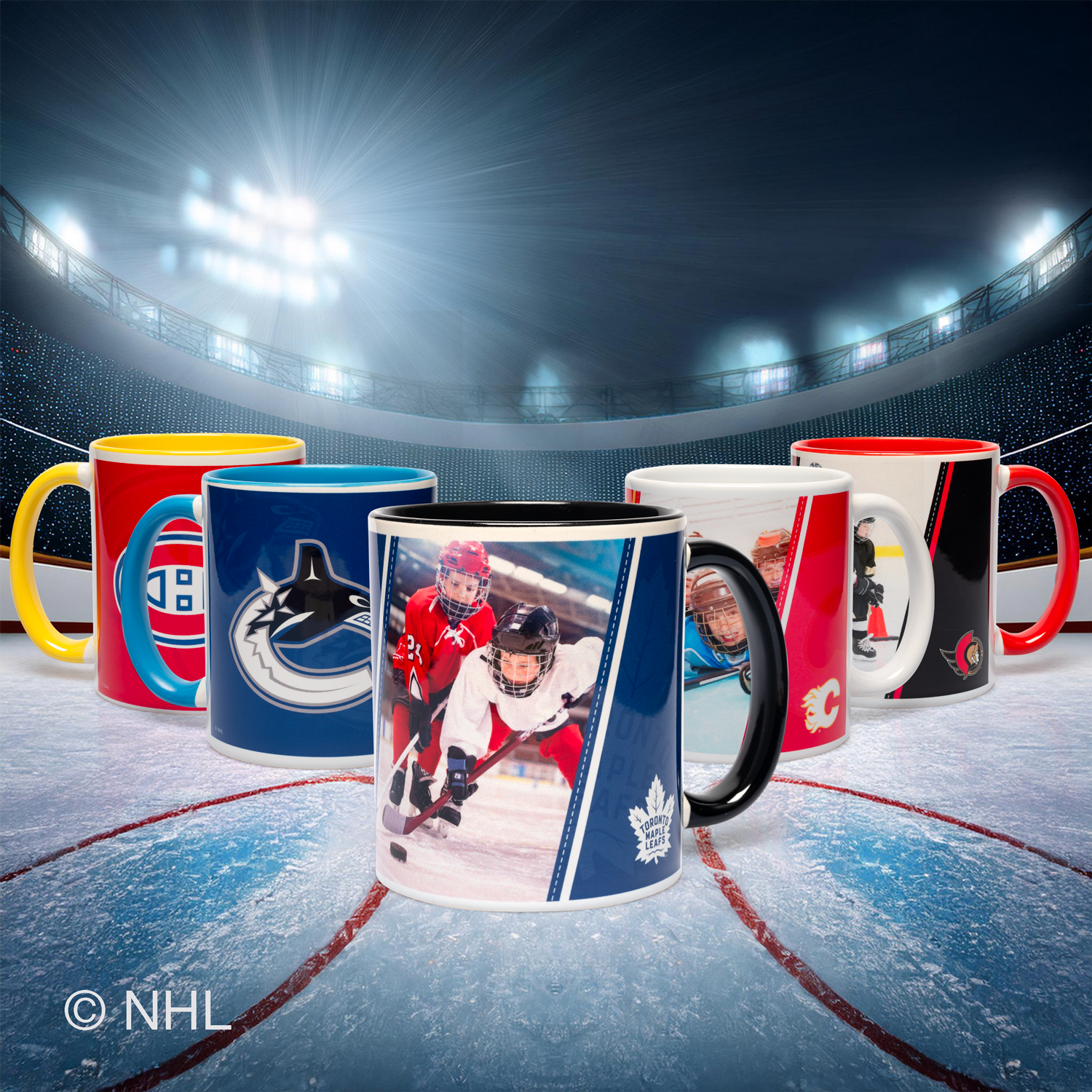 Coloured Mugs | Official NHL   Fujifilm Fujifilm Print Life Personalized Photo Gift Made in Canada