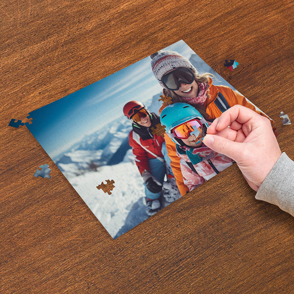 Custom Photo Puzzles and Jigsaw Puzzles Photo Puzzles and Custom Puzzles Fujifilm Printlife Canada Personalize Gift Fujifilm Fujifilm Print Life Personalized Photo Gift Made in Canada