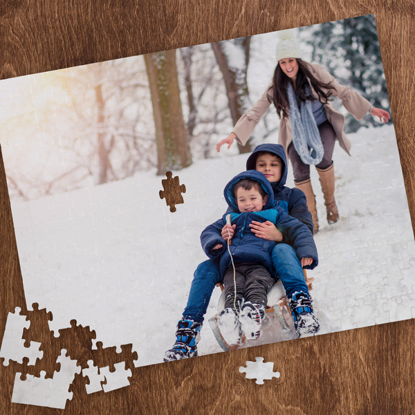 Custom Photo Puzzles and Jigsaw Puzzles Photo Puzzles and Custom Puzzles Fujifilm Printlife Canada Personalize Gift Fujifilm Fujifilm Print Life Personalized Photo Gift Made in Canada