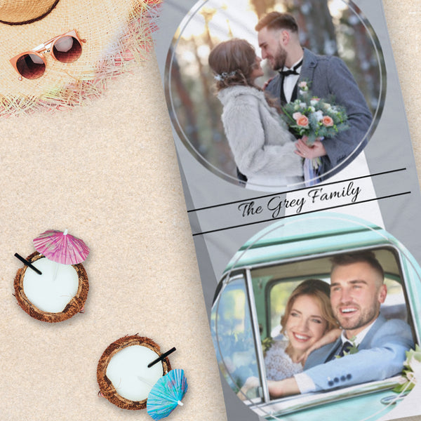 Personalized Beach Towel Personalized Beach Towel - Fujifilm Printlife Canada Personalized Photo Gift Fujifilm Fujifilm Print Life Personalized Photo Gift Made in Canada