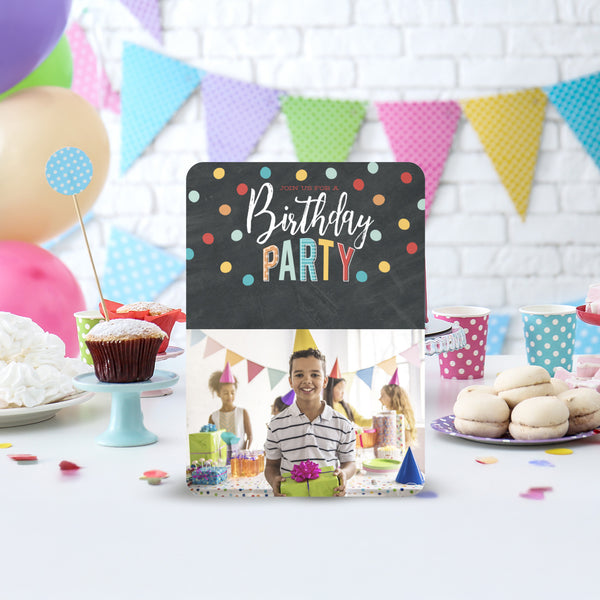 Birthday Greeting Card 5x7 folded birthday card  personalized greeting card Greeting Card Fujifilm Fujifilm Print Life Personalized Photo Gift Made in Canada