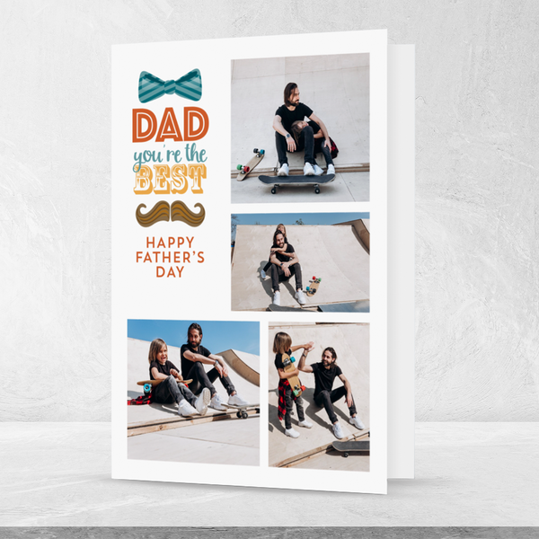 personalized greeting card for Dad 