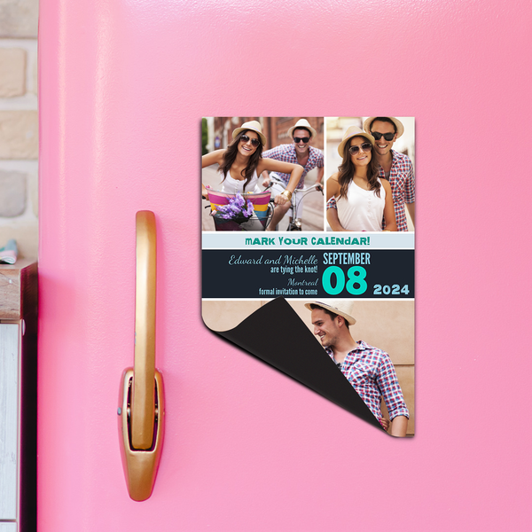 Personalized Photo Magnets Personalized Photo Magnets, Save Your Date Magnets, Fridge Magnets  Fujifilm Fujifilm Print Life Personalized Photo Gift Made in Canada