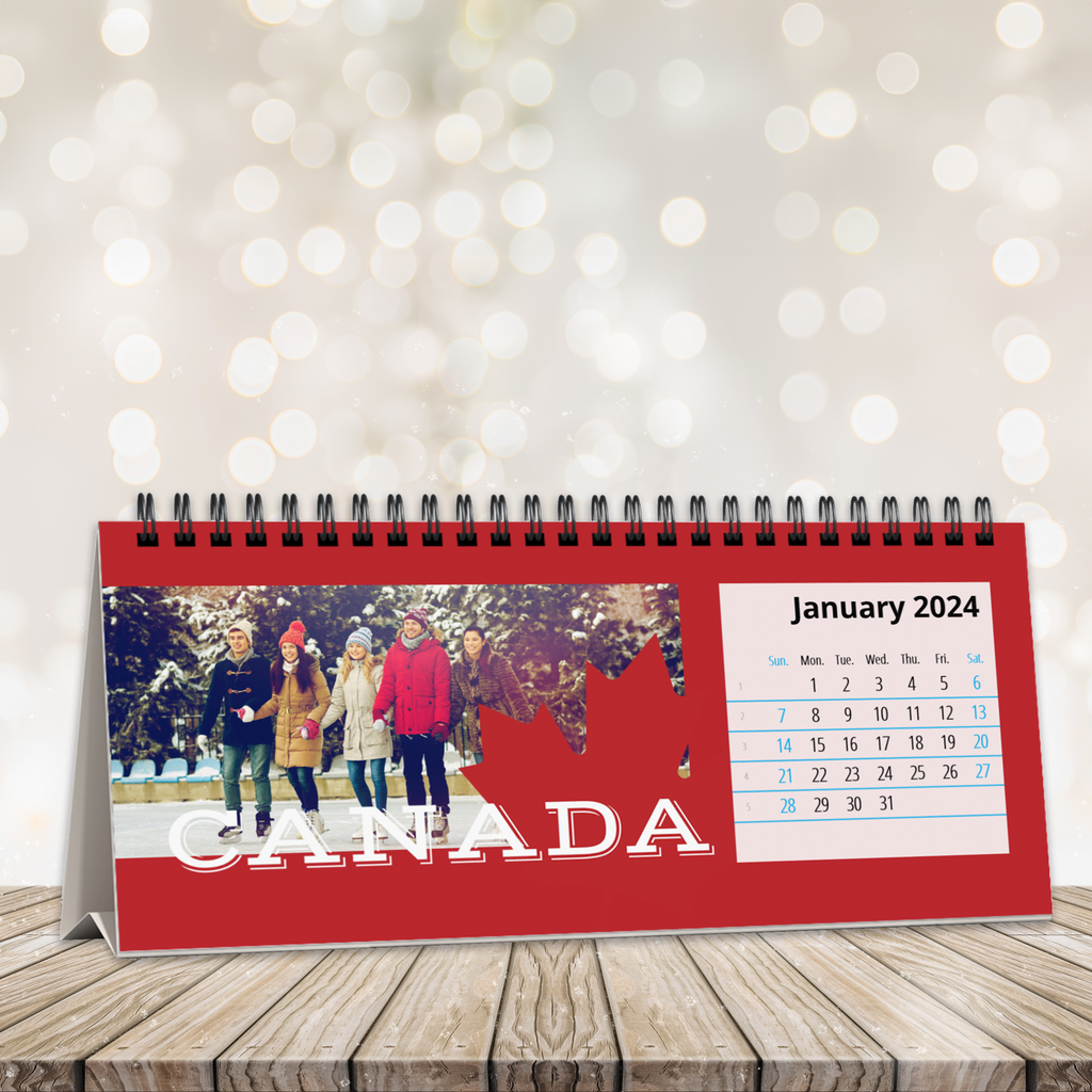 Personalized Photo Desktop Calendar