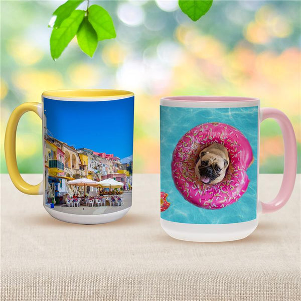 Custom Ceramic Photo Mugs Personalized Photo Mugs Personalized Photo Gift Fujifilm Fujifilm Print Life Personalized Photo Gift Made in Canada