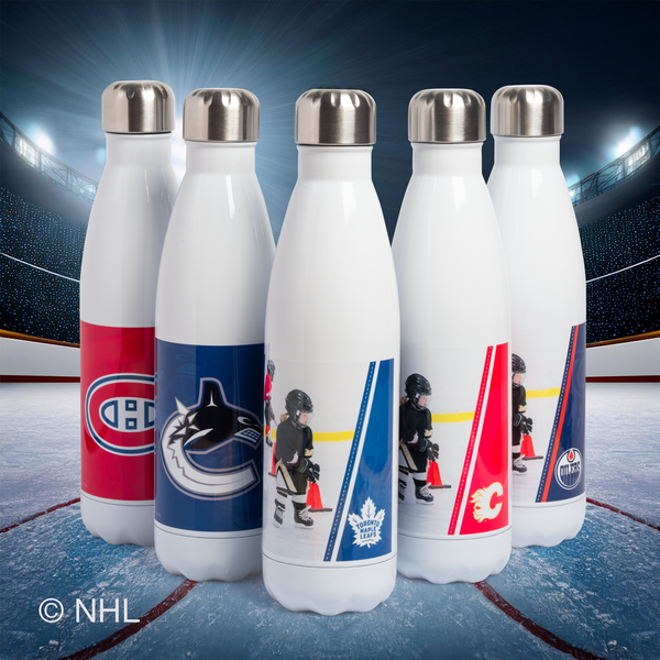Water Bottle | Official NHL Official NHL Water Bottle, Custom Water Bottle with NHL Team Logo Personalized Photo Gift Fujifilm Fujifilm Print Life Personalized Photo Gift Made in Canada