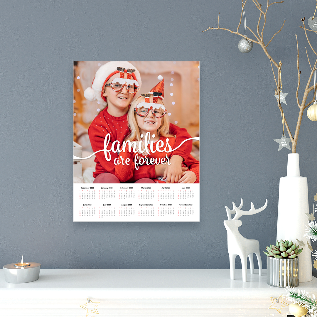 Poster Calendars Poster Calendar Calendar Fujifilm Print Life Fujifilm Print Life Personalized Photo Gift Made in Canada