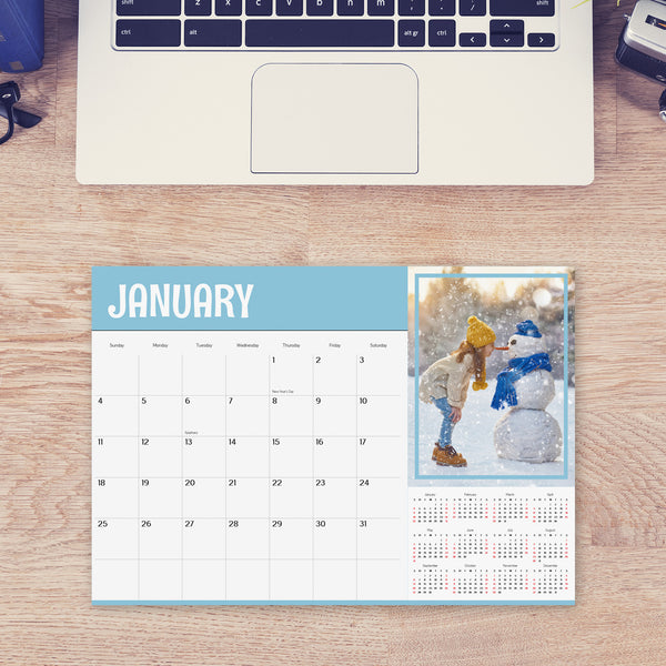 12x17 Layflat Desk Calendar