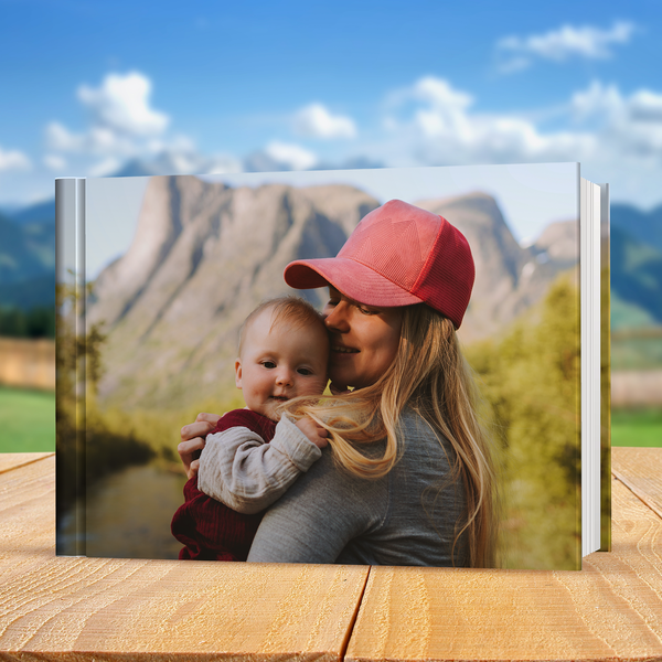 Club Size Photo Book - 30 Pages Club Size Hard Cover Photo Book Photo book Fujifilm Fujifilm Print Life Personalized Photo Gift Made in Canada
