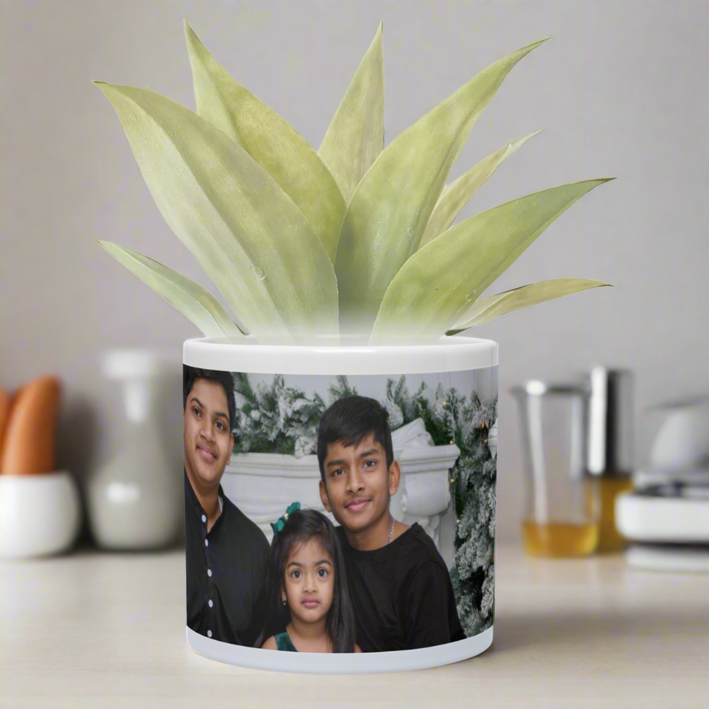 Custom Plant Pot  Personalize Gift Fujifilm Fujifilm Print Life Personalized Photo Gift Made in Canada