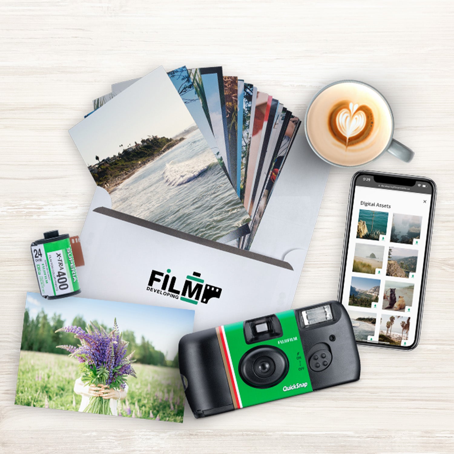 Fujifilm QuickSnap Camera Development Online