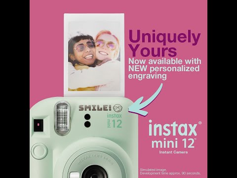 Personalized instax mini 12™ Instant Camera with Instant Film