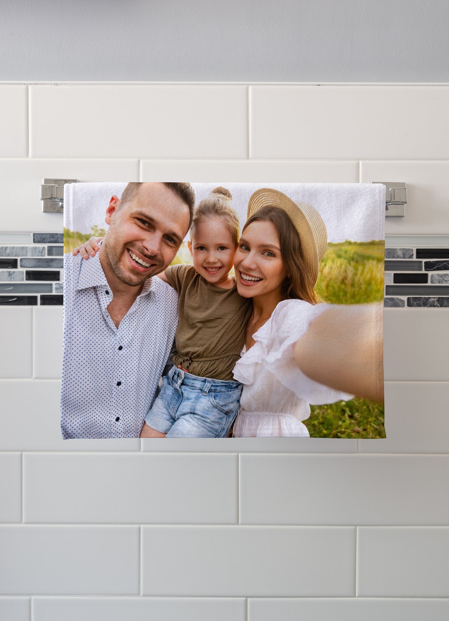 Hand Towel Personalize Photo Hand Towel Personalize Gift Fujifilm Fujifilm Print Life Personalized Photo Gift Made in Canada