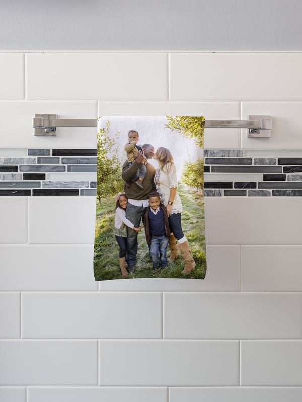 Hand Towel Personalize Photo Hand Towel Personalize Gift Fujifilm Fujifilm Print Life Personalized Photo Gift Made in Canada