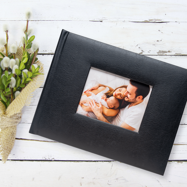 Premium Leather Photo Book Classic Premium Leather Photo Book Photo book Fujifilm Fujifilm Print Life Personalized Photo Gift Made in Canada