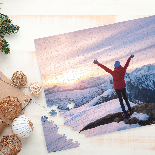 Custom Photo Puzzles and Jigsaw Puzzles Photo Puzzles and Custom Puzzles Fujifilm Printlife Canada Personalize Gift Fujifilm Fujifilm Print Life Personalized Photo Gift Made in Canada